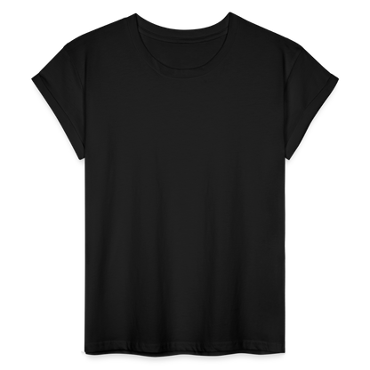 Frauen Oversize T-Shirt - Schwarz