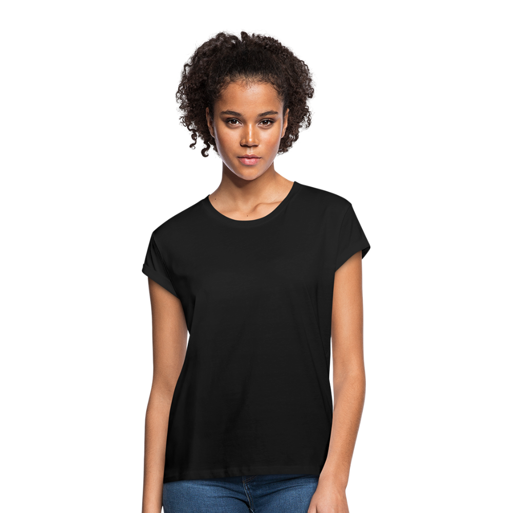 Frauen Oversize T-Shirt - Schwarz