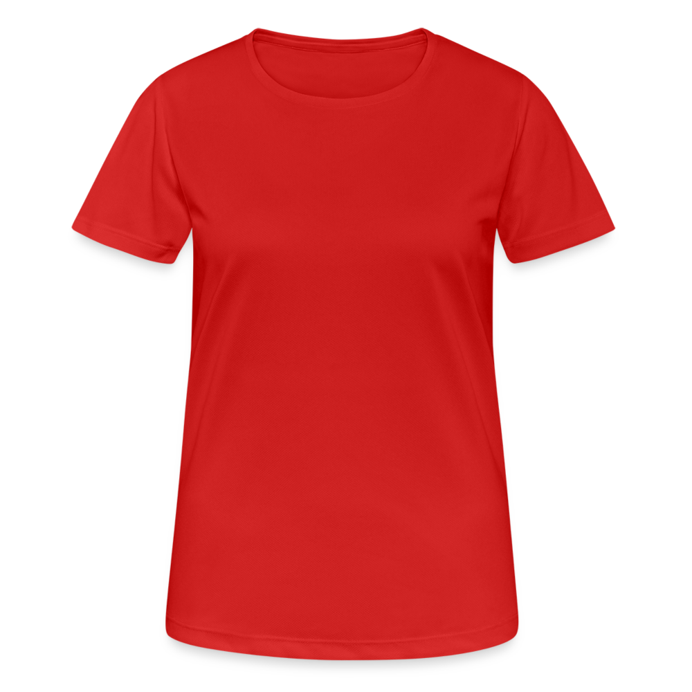 Frauen T-Shirt atmungsaktiv - Rot