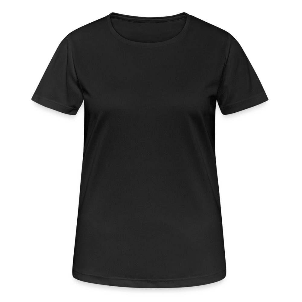 Frauen T-Shirt atmungsaktiv - Schwarz