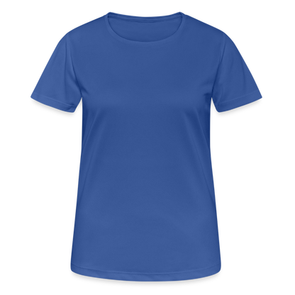 Frauen T-Shirt atmungsaktiv - Royalblau