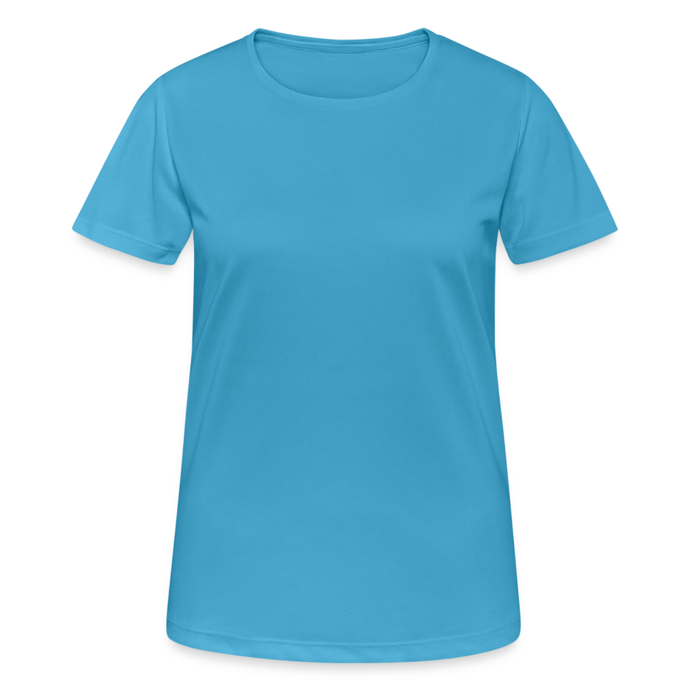 Frauen T-Shirt atmungsaktiv - Saphirblau