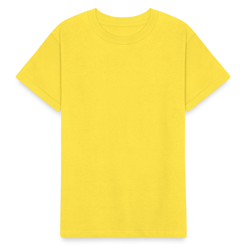 Kinder T-Shirt von Russell - Gelb