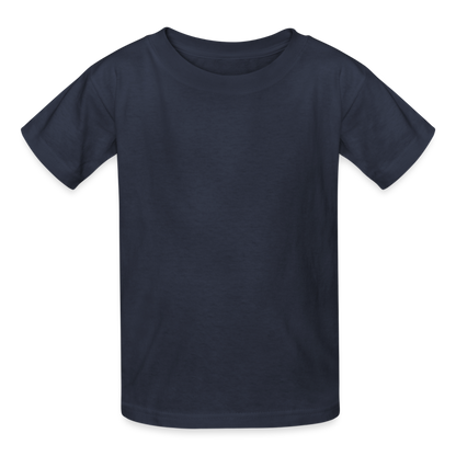 Kinder T-Shirt von Russell - Navy