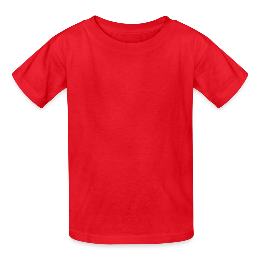 Kinder T-Shirt von Russell - Rot