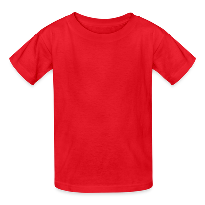 Kinder T-Shirt von Russell - Rot