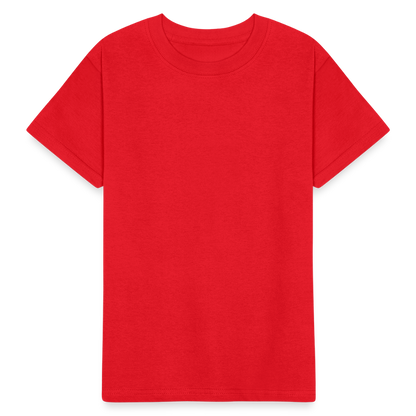 Kinder T-Shirt von Russell - Rot