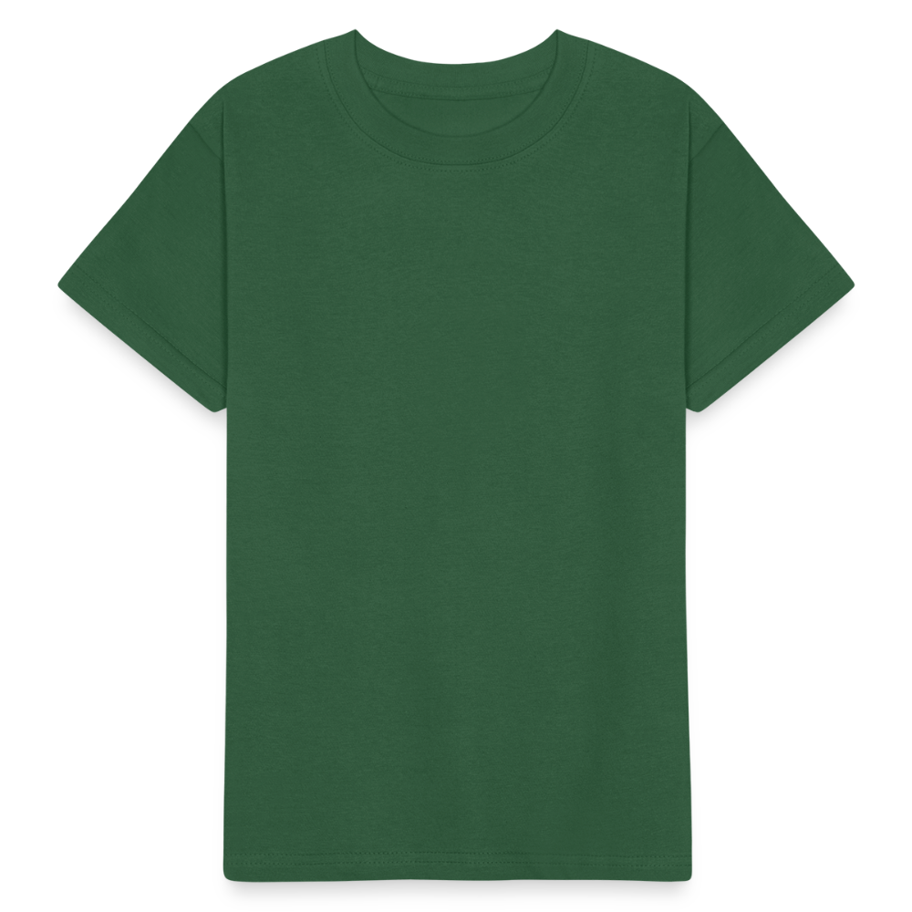 Kinder T-Shirt von Russell - Flaschengrün