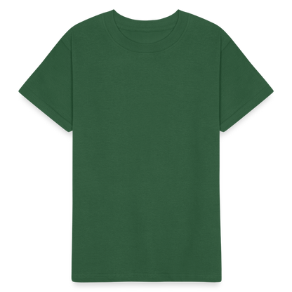 Kinder T-Shirt von Russell - Flaschengrün