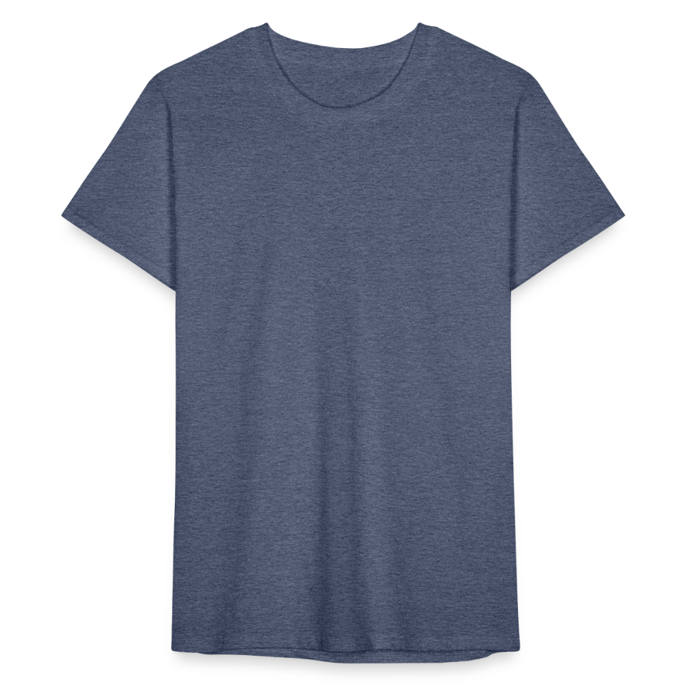 Männer-T-Shirt von Fruit of the Loom - Navy meliert