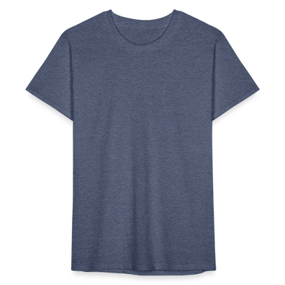 Männer-T-Shirt von Fruit of the Loom - Navy meliert