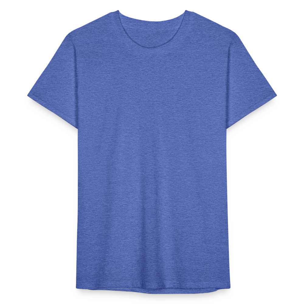 Männer-T-Shirt von Fruit of the Loom - Blau meliert