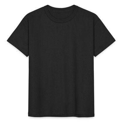 Kinder Heavy Cotton T-Shirt - Schwarz