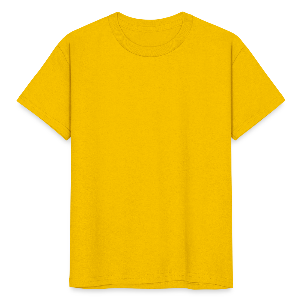 Kinder Heavy Cotton T-Shirt - Eigelb