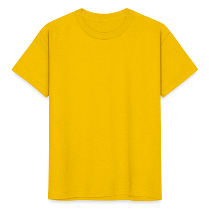 Kinder Heavy Cotton T-Shirt - Eigelb