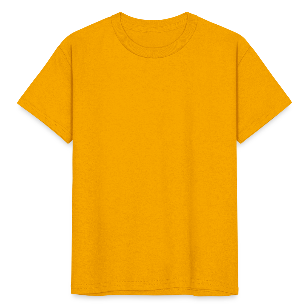 Kinder Heavy Cotton T-Shirt - Gold