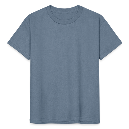 Kinder Heavy Cotton T-Shirt - Blaugrau