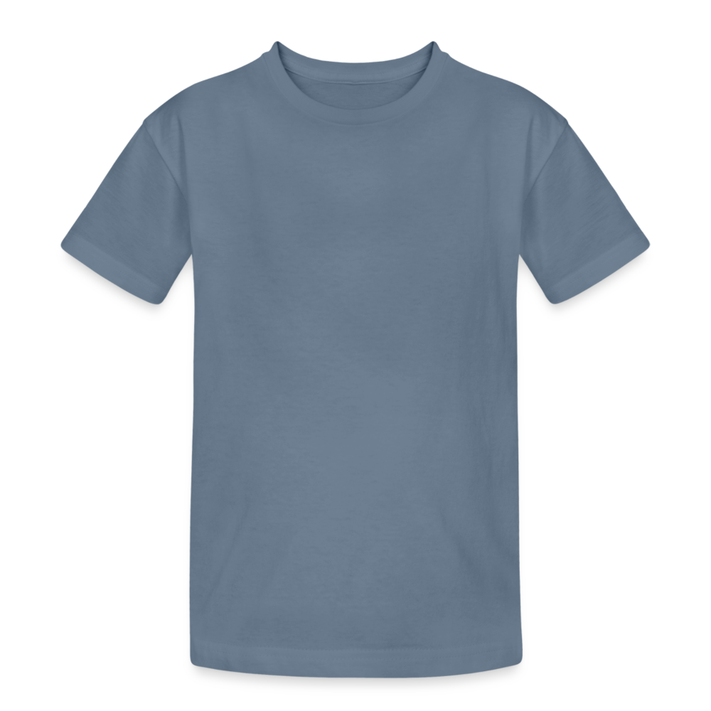 Kinder Heavy Cotton T-Shirt - Blaugrau