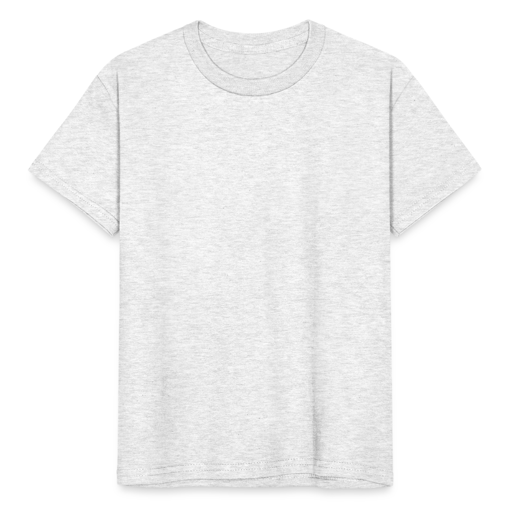 Kinder Heavy Cotton T-Shirt - Weiß meliert