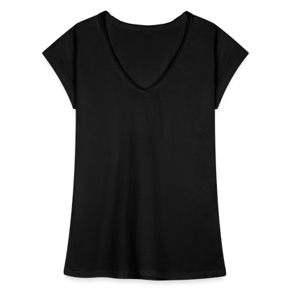 Frauen Vintage T-Shirt - Schwarz