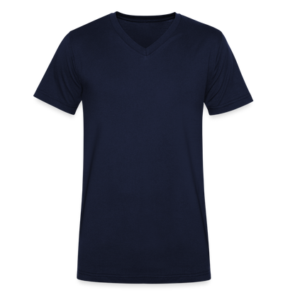 Männer Bio-T-Shirt mit V-Ausschnitt von Stanley & Stella - Navy