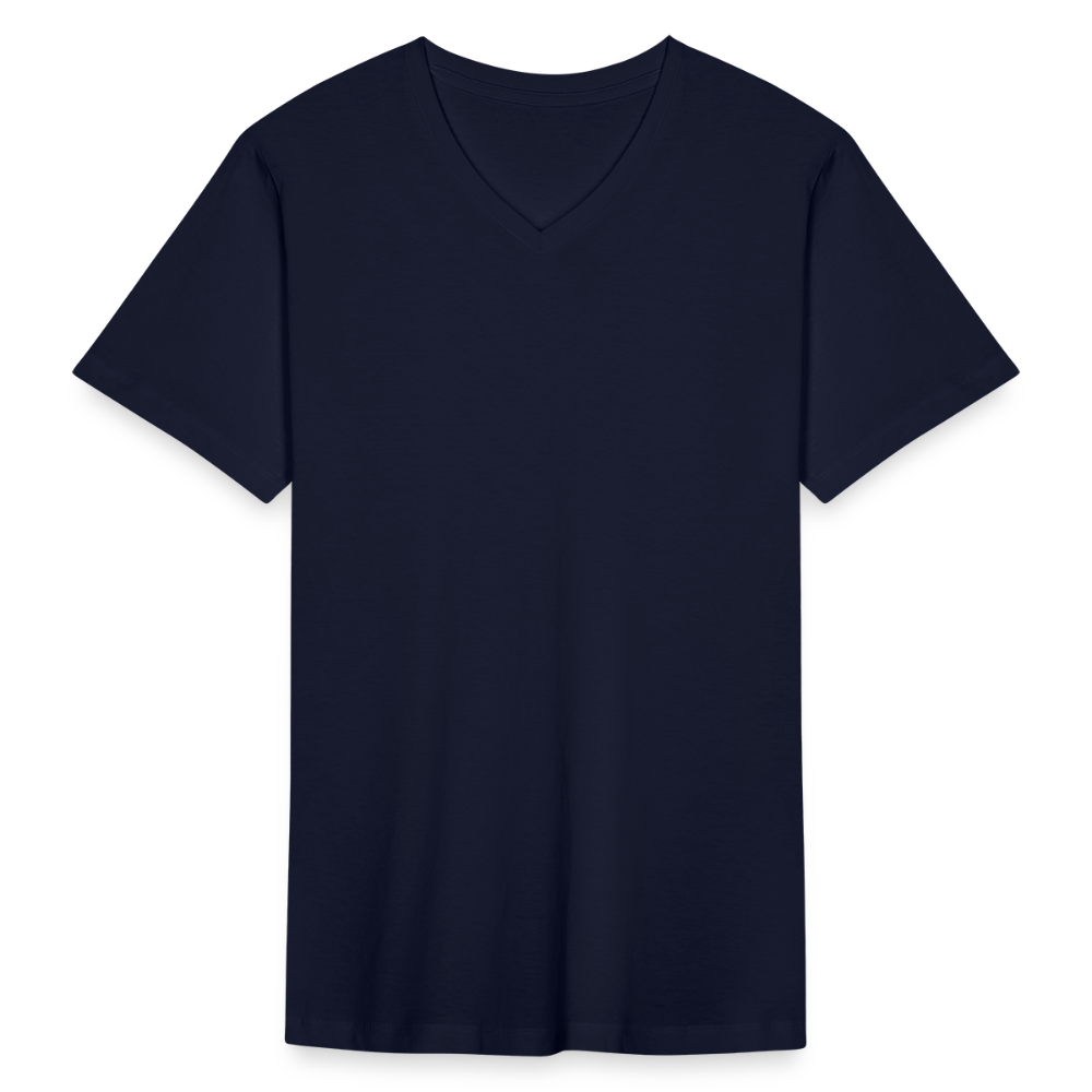 Männer Bio-T-Shirt mit V-Ausschnitt von Stanley & Stella - Navy