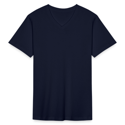 Männer Bio-T-Shirt mit V-Ausschnitt von Stanley & Stella - Navy