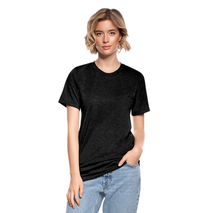 Unisex Tri-Blend T-Shirt von Bella + Canvas - Schwarz meliert