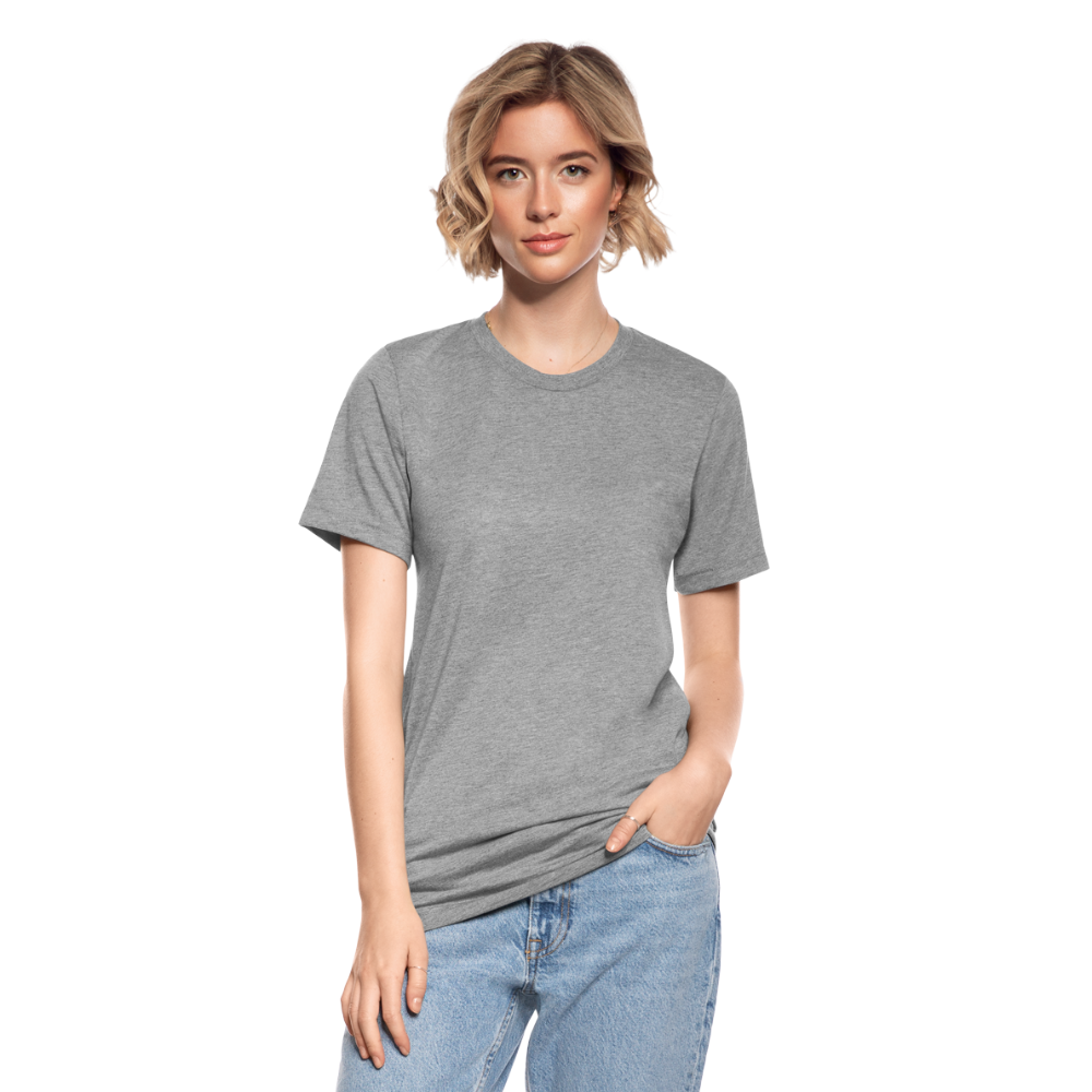 Unisex Tri-Blend T-Shirt von Bella + Canvas - Grau meliert