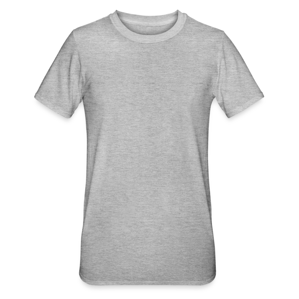 Unisex Polycotton T-Shirt - Grau meliert