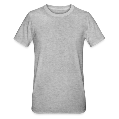 Unisex Polycotton T-Shirt - Grau meliert