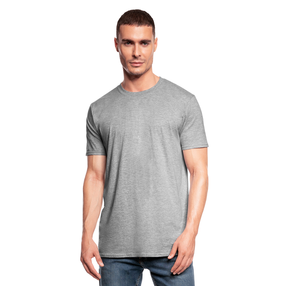 Unisex Polycotton T-Shirt - Grau meliert