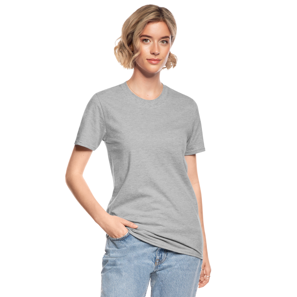 Unisex Polycotton T-Shirt - Grau meliert