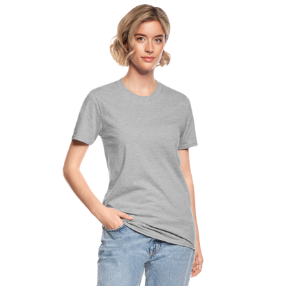 Unisex Polycotton T-Shirt - Grau meliert