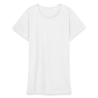 Frauen Gildan Heavy T-Shirt - weiß