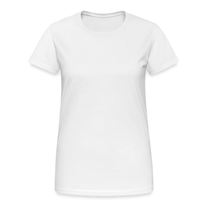 Frauen Gildan Heavy T-Shirt - weiß