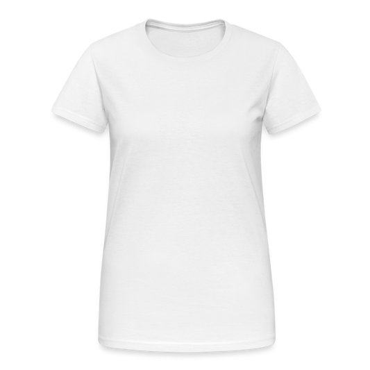 Frauen Gildan Heavy T-Shirt - weiß