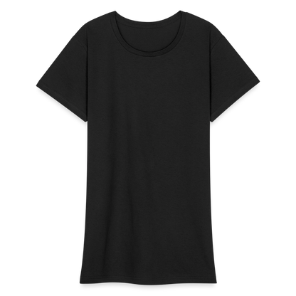 Frauen Gildan Heavy T-Shirt - Schwarz