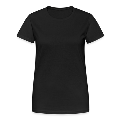 Frauen Gildan Heavy T-Shirt - Schwarz