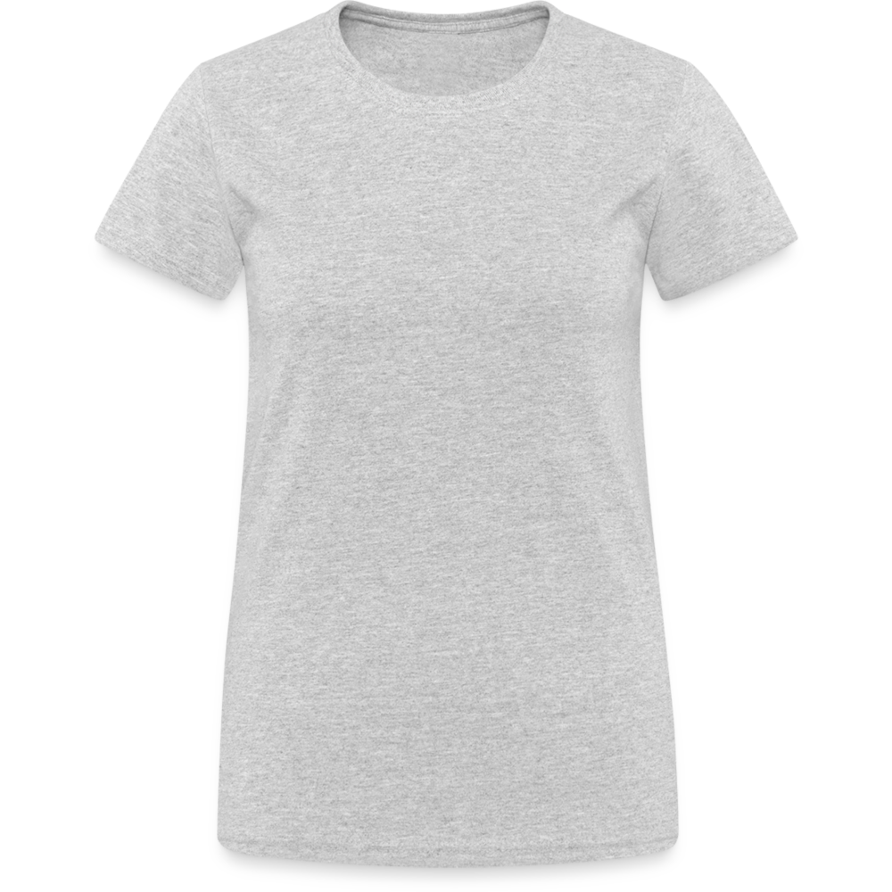 Frauen Gildan Heavy T-Shirt - Grau meliert