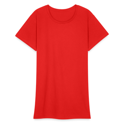 Frauen Gildan Heavy T-Shirt - Rot