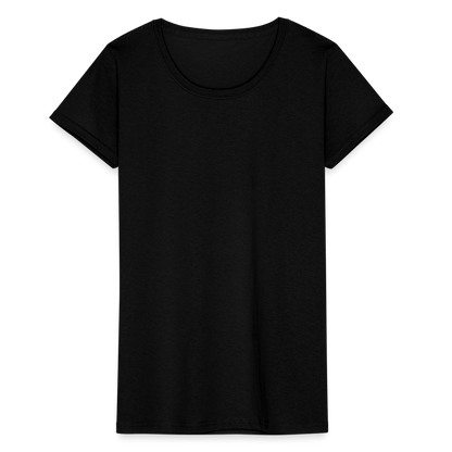 Frauen-T-Shirt von Fruit of the Loom - Schwarz