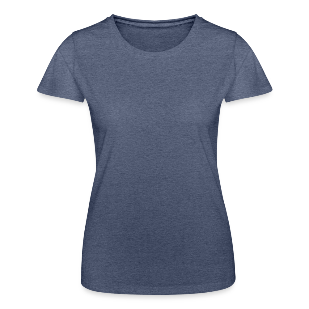 Frauen-T-Shirt von Fruit of the Loom - Navy meliert