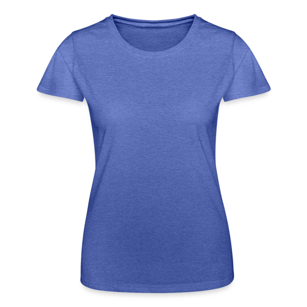 Frauen-T-Shirt von Fruit of the Loom - Blau meliert