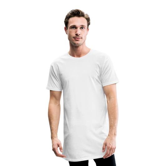 Männer Urban Longshirt - weiß