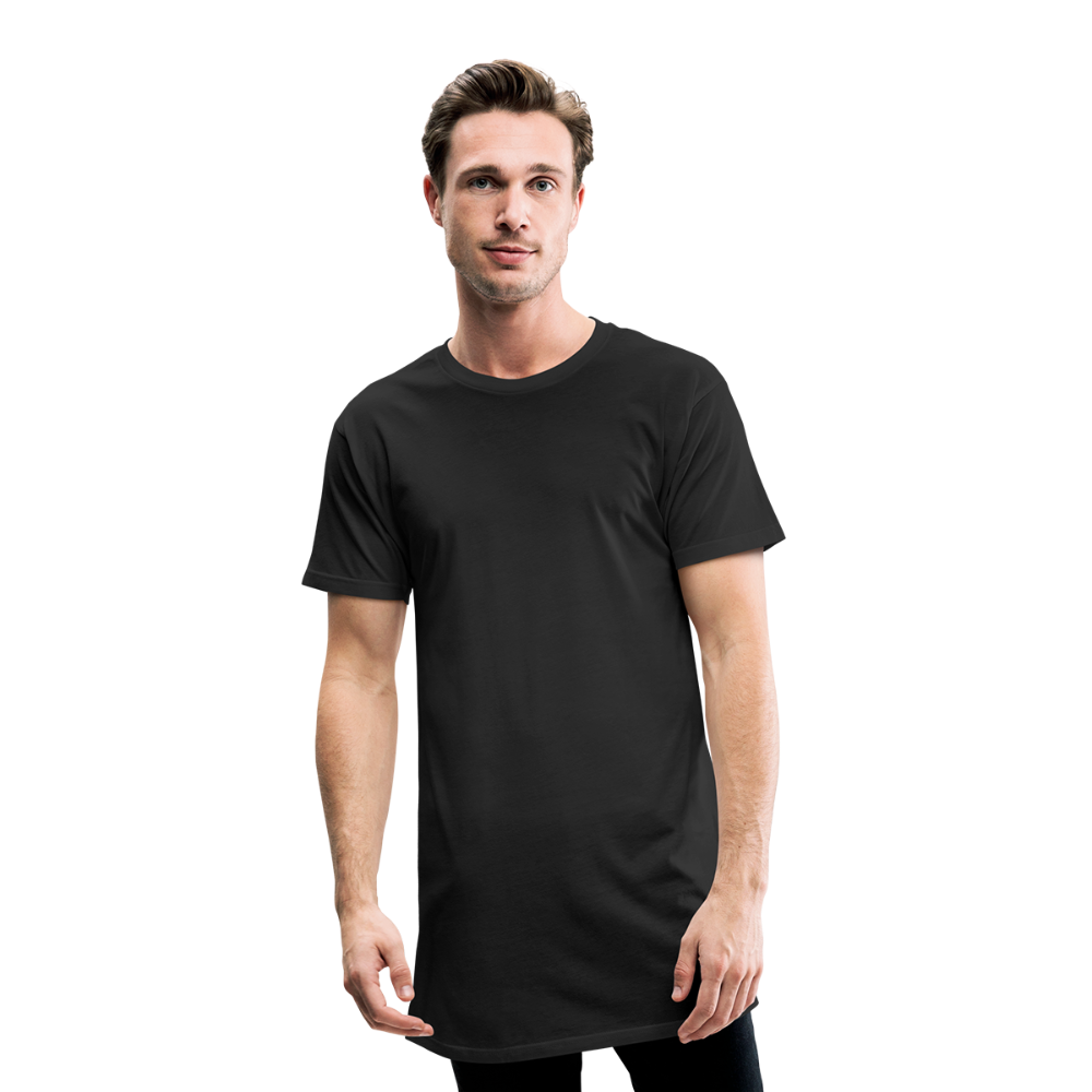 Männer Urban Longshirt - Schwarz