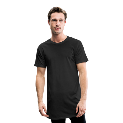 Männer Urban Longshirt - Schwarz