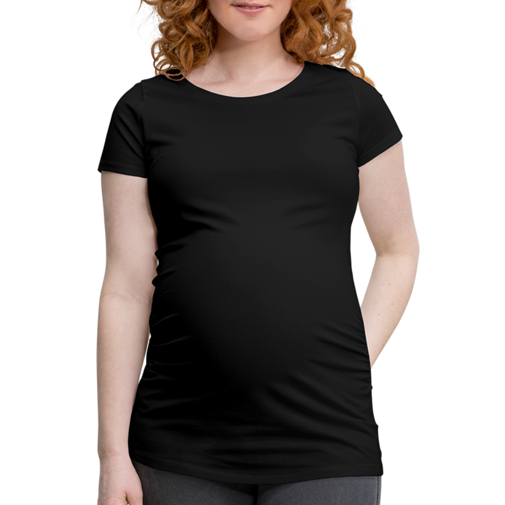 Frauen Schwangerschafts-T-Shirt - Schwarz