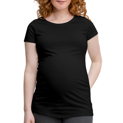 Frauen Schwangerschafts-T-Shirt - Schwarz