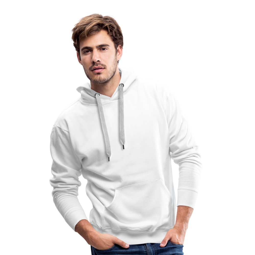 Männer Premium Hoodie - weiß